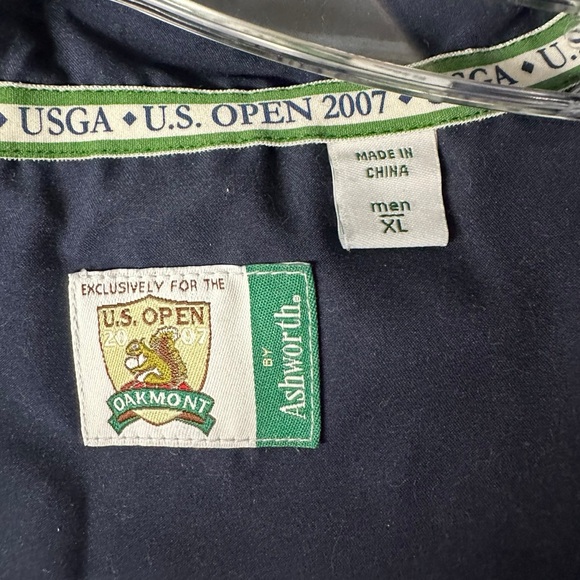 2007 US Open Oakmont Country Club Men's XL Windbreaker Jacket Golf Tournament - Picture 5 of 8